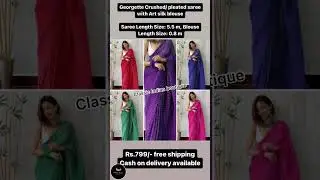 Saree for sale | Rs.799/- cod available | Instagram - Classic Indian boutique | #shorts