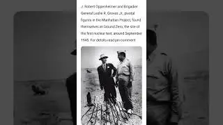 The first Nuclear test, around September 1945. read pin comment #history #secretworld