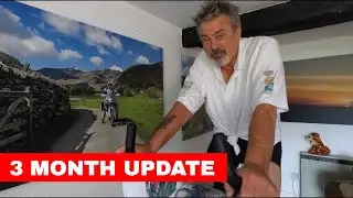 Exercise Bike - 3 Month Update for exercise weight loss, diet, mindset, and lots of sweat !!