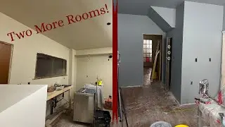 TWO MORE ROOMS PAINTED!  Piper House: 1889 Vacant Home in NS (Episode 30)