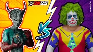 FUNNY vs SCARY 🤡💀 WWE 2K25 Doink The Clown vs The Manifestation 