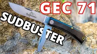 The Great Eastern Cutlery 71 - SUDBUSTER - Black Linen Micarta