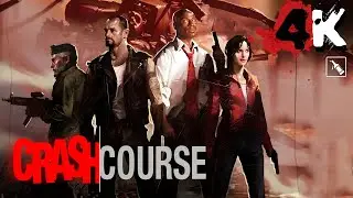 Left 4 Dead [4K/60fps] (Advanced Difficulty) Walkthrough, No Commentary - Crash Course