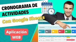 Cronograma de Actividades con Google Sheets como Base de Datos