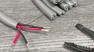 Correctly Stripping Multi Pair Tray Cable