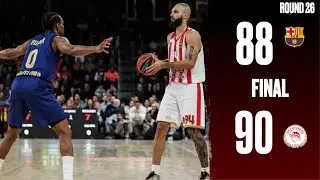 Barcelona - Olympiacos 88-90 | Euroleague Round 26 Full Game Highlights | 07.02.2025