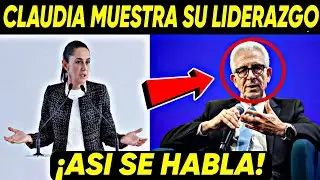 ASI SE HABLA &iexcl;CLAUDIA MUESTRA SU LIDERAZGO! ZEDILLO AQUI NO VENGAS CON TU CURC0