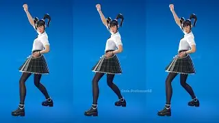 Fortnite Whiplash Emote With Yuki Yubari Skin Thicc 🍑😱