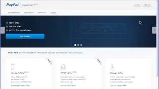PayPal Developers Account