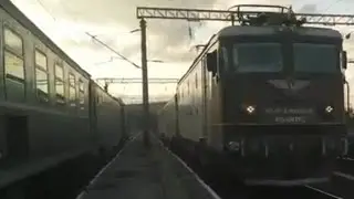 Trenurile apusului in Gara Saratel [IR367, R4104, R4109, R4145]