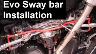 Evo 8 Rear Sway Bar Install