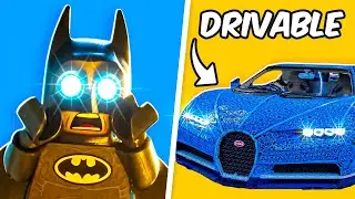 Самые безумные постройки из LEGO в истории...