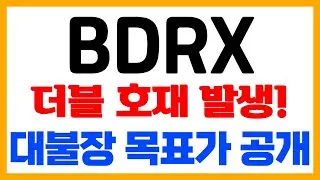 [BDRX 바이오덱사 파머슈티컬스] 나스닥 스팩 합병!! 지금부터 &ldquo;실적&rdquo; 이 중요합니다. 트레이딩 전략 공개!! #BDRX #BDRX주식 #BDRX주가 #BDRX전망
