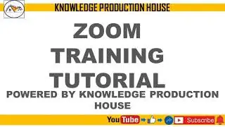 Zoom Online Audio Video Conferencing, Instant Screen Sharing Application Training- #Zoomtraining