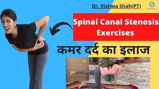 Back Pain Relief Treatment |  Slipped Disc Exercise | Back Flexion Extension | Spinal Canal Stenosis