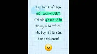 📌 Theo d&otilde;i k&ecirc;nh để học Crypto thực chiến!#crypto #kienthuccrypto #vncoinbay #dautu #fyp