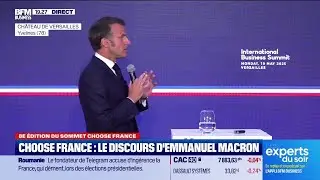 🔴Choose France 2025 : Emmanuel Macron s'exprime sur le march&eacute; unique europ&eacute;en
