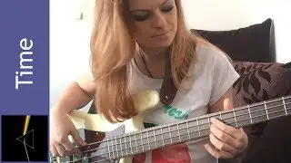 Pink Floyd - Time bass cover (Barbara Mazur)