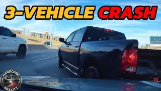 A Split-Second Mistake Caused a 3-Car Highway Crash