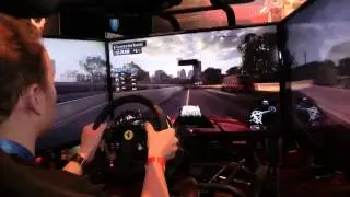 gamescom 2014 | The Crew 1080p | action gameing | Ubisoft | Amazing Car Racer