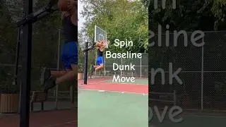 Post Player Basketball Moves #basketballstrength  Baseline Spine Move #basketballstrength