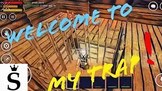 Most TOXIC Trap Base Ever In Survival Simulator! mobile - online multiplayer
