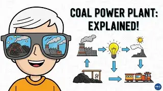 ⚡️ Coal Power Plants Explained! From Mine to Electricity 💡