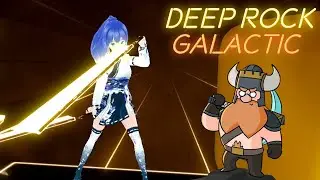 Beat Saber 🟧🟨 meets Deep Rock Galactic in 