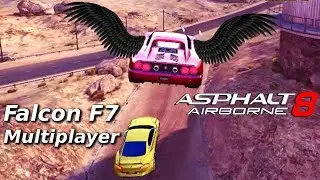 THE FALCON TAKES FLIGHT! Winning Falcon F7 (Rank 1658) and Multiplayer in Asphalt 8