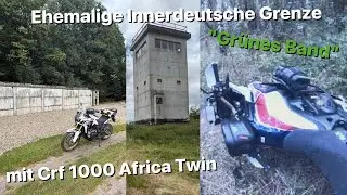Ehemalige innerdeutsche Grenze (Gr&uuml;nes Band) L&uuml;beck bis Helmstedt mit Crf 1000 Africa Twin Offroad