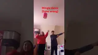 We tried the mingle dance (david is back!#shorts #squidgame