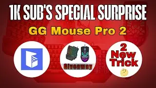 GG Mouse Pro Secret Trick 🤔 | 1,000 Subscribers Special Video | #keyboardandmousesetup