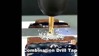 Hand Tap Drill Hex Shank,Screw Spiral Point Thread Metric Drill Bits ,Hex Composite Thread Drill