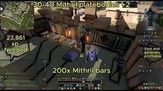 RS3 1-120 Smithing Guide 2025