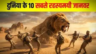 इतिहास के 10 सबसे रहस्यमयी जानवर | Top 10 Mysterious Animals on Earth | Mystery Documentary Hindi