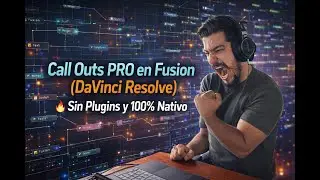 Call Outs PRO en Fusion (DaVinci Resolve) 🔥 Sin Plugins y 100% Nativo