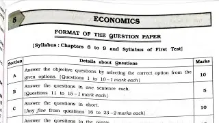 ECONOMICS SECOND TEST ASSIGNMENT STANDARD 11th FOR COMMERCE STREAM | GSEB Board | pdf | 2026