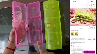 Travel friendly Bangle Box - Meesho Product Review 