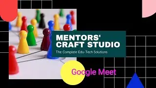 Google Meet I Anoop Chirukandath I ICT Support I Tutorial Video