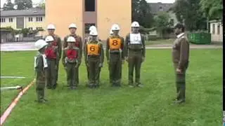 TOP FIRE - Požiarný útok cez prekážky CTIF inštruktážne video Rakúsko
