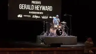 Gerald Heyward - Playing Over The Bar Line - The UK Drum Show 2017!