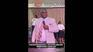 Choosing wisdom above wealth - Apostle Prof A.M Masakona. 30 August 2024