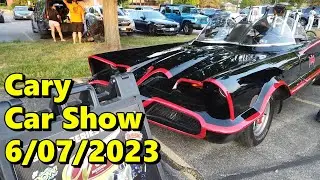 Classic Cars - Cary Car show with Bat Mobile - Land Cruiser Midwest