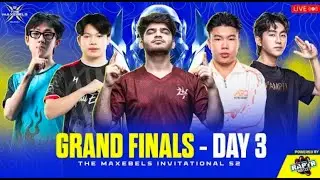 [LIVE] PUBG MOBILE THE MAXEBELS INVITATIONAL S2 |DAY 3| Ft. #4T #VPE #HORAA #YG #APG #DRX #i8promax
