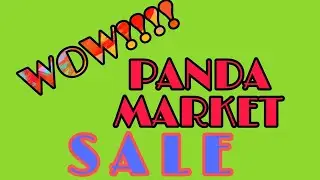 Wow!!! Panda Market Sale