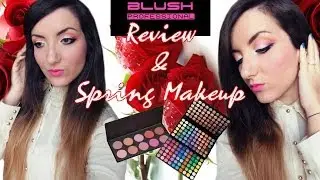 Review Blush Professional + Spring Makeup Tutorial