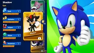 SONIC DASH NEW UPDATE 2023 GAMEPLAY #2 - SHADOW