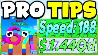 Полезные советы и хитрости в игре Escape Tsunami для Brainrots в Roblox.