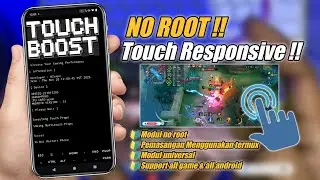 Terbukti Touch Jadi Responsive !! NO ROOT !! Modul Termux Bikin Sentuhan Jadi Sangat Resposive