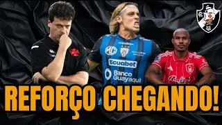 🚨PRESSÃO NO VASCO! DINIZ ACHA LINDO! VASCO ESPERA CHEGADA DE DOIS REFORÇOS
